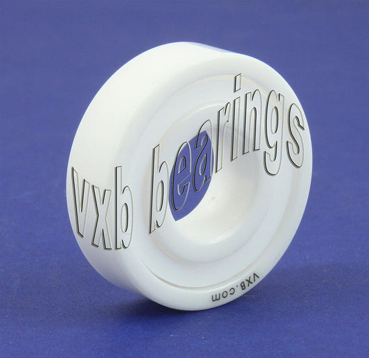 30-Pack Full Ceramic Miniature 697-2RS ZrO2 Miniature Ball Bearings 7x17x5mm