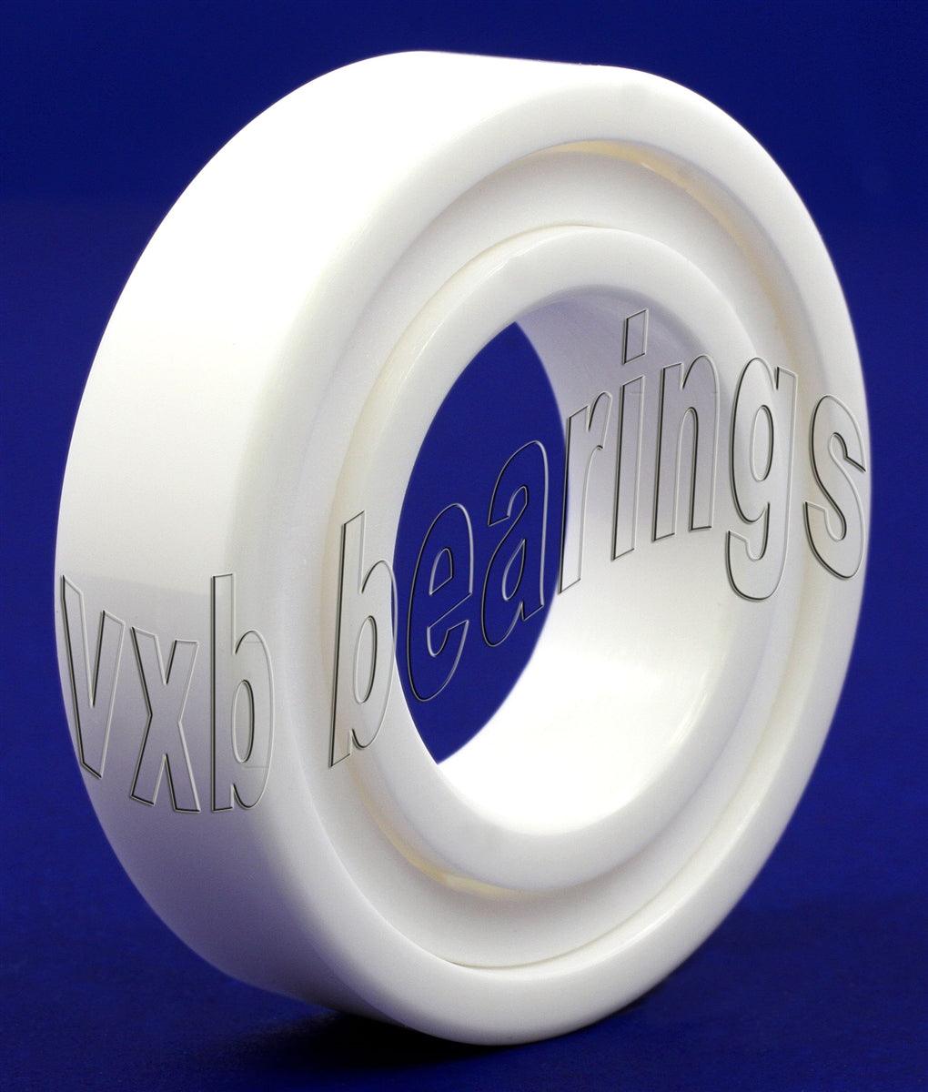 4-Pack Full Ceramic 6206-2RS ZrO2 Ball Bearings 30x62x16mm