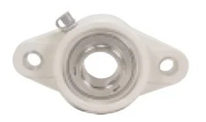ZUCFT202-9-PBT Flange 2 Bolt Zinc Chromate 9/16 Bearing